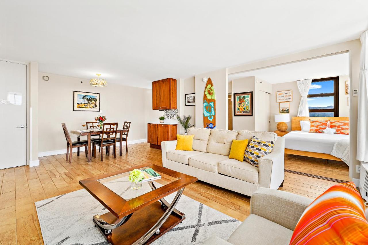 Waikiki Banyan 1Br With Great Ocean Views, Steps To Beach & Parking! Honolulu Exterior foto