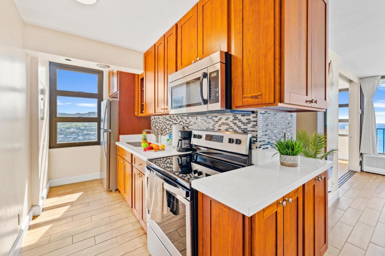 Waikiki Banyan 1Br With Great Ocean Views, Steps To Beach & Parking! Honolulu Exterior foto