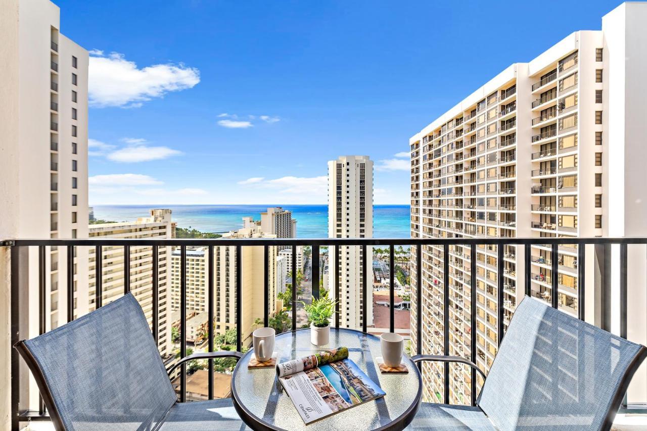 Waikiki Banyan 1Br With Great Ocean Views, Steps To Beach & Parking! Honolulu Exterior foto