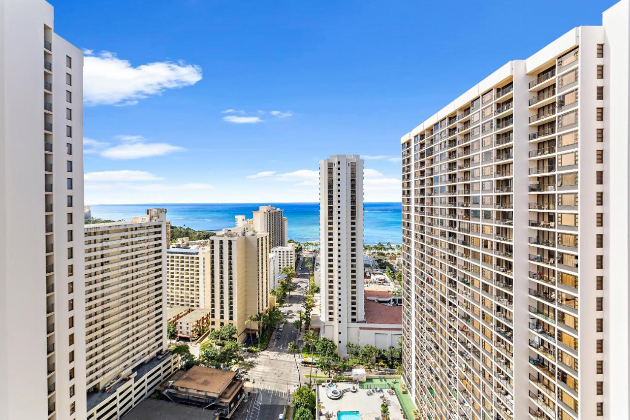 Waikiki Banyan 1Br With Great Ocean Views, Steps To Beach & Parking! Honolulu Exterior foto