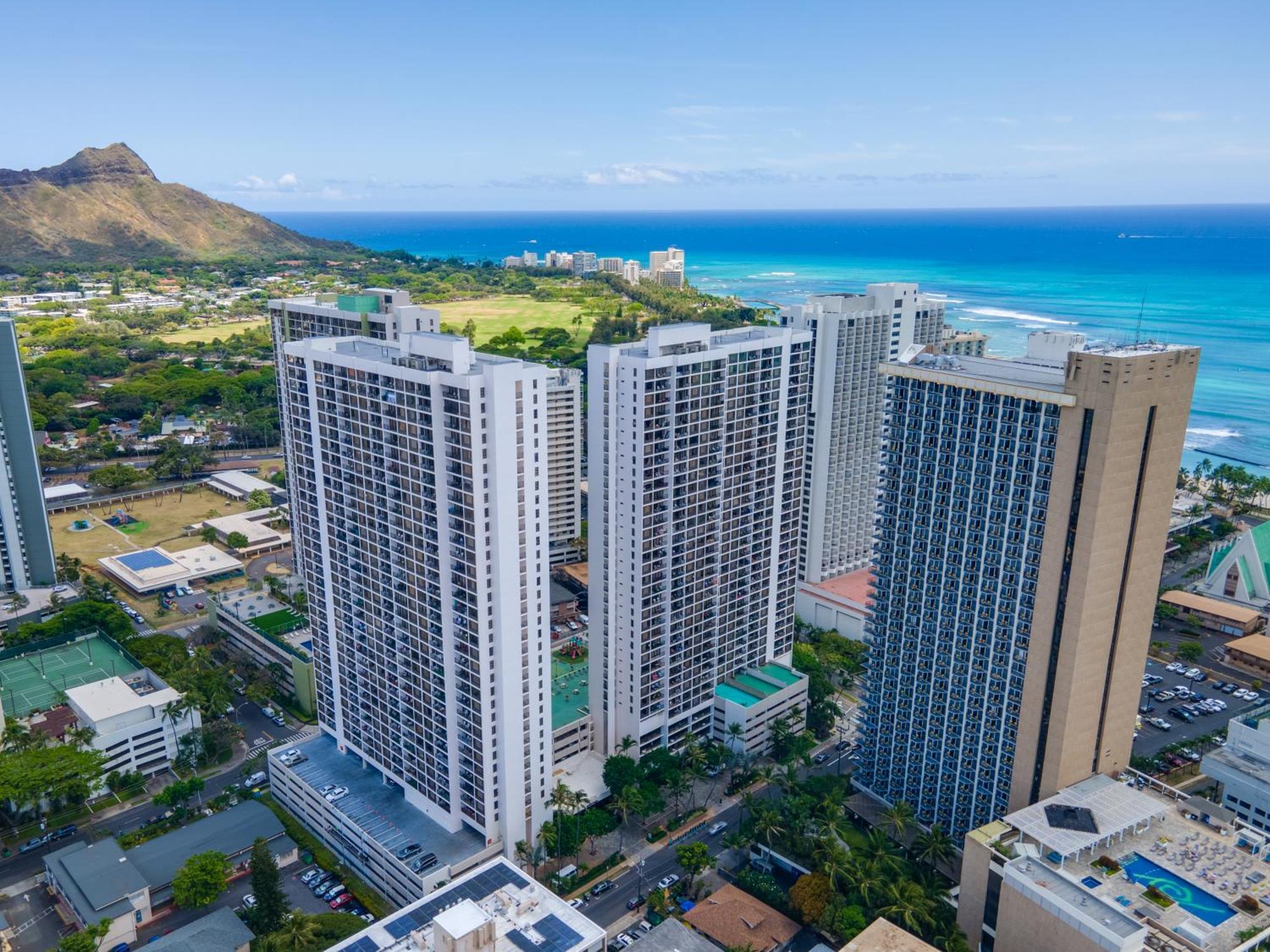 Waikiki Banyan 1Br With Great Ocean Views, Steps To Beach & Parking! Honolulu Exterior foto